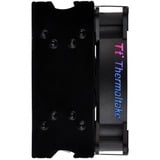 Thermaltake UX200 ARGB Lighting Processeur Refroidisseur 12 cm Noir Refroidisseur CPU Refroidisseur, 12 cm, 300 tr/min, 1500 tr/min, 26,33 dB, 43,34 cfm