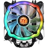 Thermaltake UX200 ARGB Lighting Processeur Refroidisseur 12 cm Noir, Refroidisseur CPU Refroidisseur, 12 cm, 300 tr/min, 1500 tr/min, 26,33 dB, 43,34 cfm