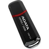 ADATA AUV150-32G-RBK lecteur USB flash 32 Go USB Type-A 3.2 Gen 1 (3.1 Gen 1) Noir, Clé USB Noir, 32 Go, USB Type-A, 3.2 Gen 1 (3.1 Gen 1), 90 Mo/s, Casquette, Noir