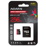 ADATA High Endurance 256 Go microSDXC, Carte mémoire UHS-I, Class 10