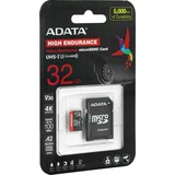 ADATA High Endurance 32 Go microSDXC, Carte mémoire UHS-I, Class 10