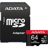 ADATA High Endurance 64 Go microSDXC, Carte mémoire UHS-I, Class 10