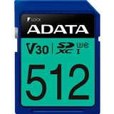 ADATA Premier Pro 512 Go SDXC UHS-I Classe 10, Carte mémoire 512 Go, SDXC, Classe 10, UHS-I, 100 Mo/s, 80 Mo/s