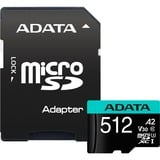 ADATA Premier Pro microSDXC, 512 Go, Carte mémoire UHS-I, Class 10