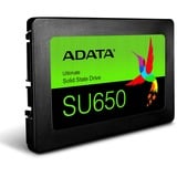 ADATA SU650 2.5" 960 Go Série ATA III SLC SSD Noir, 960 Go, 2.5", 520 Mo/s, 6 Gbit/s