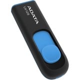 ADATA UV128 lecteur USB flash 256 Go USB Type-A 3.2 Gen 1 (3.1 Gen 1) Noir, Bleu, Clé USB Noir/Bleu, 256 Go, USB Type-A, 3.2 Gen 1 (3.1 Gen 1), 100 Mo/s, Sans capuchon, Noir, Bleu