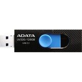 ADATA UV320 lecteur USB flash 128 Go USB Type-A 3.2 Gen 1 (3.1 Gen 1) Noir, Bleu, Clé USB Noir/Bleu, 128 Go, USB Type-A, 3.2 Gen 1 (3.1 Gen 1), Slide, 7,9 g, Noir, Bleu