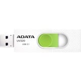 ADATA UV320 lecteur USB flash 32 Go USB Type-A 3.2 Gen 1 (3.1 Gen 1) Vert, Blanc, Clé USB Blanc/Vert, 32 Go, USB Type-A, 3.2 Gen 1 (3.1 Gen 1), Slide, 7,9 g, Vert, Blanc