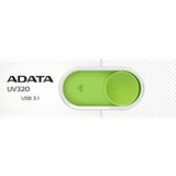 ADATA UV320 lecteur USB flash 32 Go USB Type-A 3.2 Gen 1 (3.1 Gen 1) Vert, Blanc, Clé USB Blanc/Vert, 32 Go, USB Type-A, 3.2 Gen 1 (3.1 Gen 1), Slide, 7,9 g, Vert, Blanc