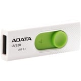 ADATA UV320 lecteur USB flash 32 Go USB Type-A 3.2 Gen 1 (3.1 Gen 1) Vert, Blanc, Clé USB Blanc/Vert, 32 Go, USB Type-A, 3.2 Gen 1 (3.1 Gen 1), Slide, 7,9 g, Vert, Blanc