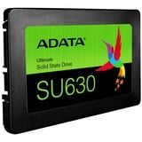 ADATA Ultimate SU630 1,92 To 2.5" PCI Express 3.0 QLC 3D NAND SSD Noir, 1,92 To, 2.5", 520 Mo/s, 6 Gbit/s