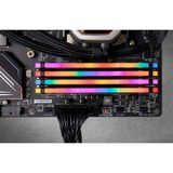 Corsair 128 Go DDR4-3000 Quad-Kit, Mémoire vive Noir, CMW128GX4M4D3000C16, Vengeance RGB PRO, XMP 2.0