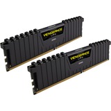 Corsair 16 Go DDR4-2666 Kit, Mémoire vive Noir, CMK16GX4M2A2666C16, Vengeance LPX, XMP