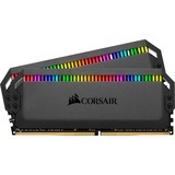 Corsair 16 Go DDR4-3200 Kit, Mémoire vive Noir, CMT16GX4M2Z3200C16, Dominator Platinum RGB, XMP, AMD Ryzen Optimisé