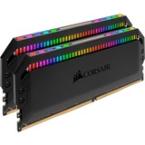Corsair 16 Go DDR4-3200 Kit, Mémoire vive Noir, CMT16GX4M2Z3200C16, Dominator Platinum RGB, XMP, AMD Ryzen Optimisé