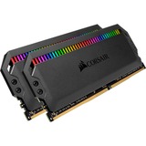 Corsair 16 Go DDR4-3200 Kit, Mémoire vive Noir, CMT16GX4M2C3200C16, Dominator Platinum RGB, XMP 2.0