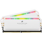 Corsair 16 Go DDR4-4000 Kit, Mémoire vive Blanc, CMT16GX4M2K4000C19W, Dominator Platinum RGB, XMP 2.0