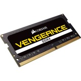Corsair 32 Go DDR4-2666 (2x 16 Go) mémoire PC portable Noir, CMSX32GX4M2A2666C18, SO-DIMM