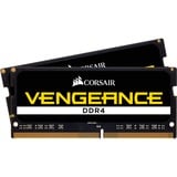Corsair 32 Go DDR4-2666 (2x 16 Go) mémoire PC portable Noir, CMSX32GX4M2A2666C18, SO-DIMM