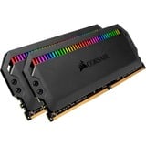 Corsair 32 Go DDR4-3600 Kit, Mémoire vive Noir, CMT32GX4M2Z3600C18, Dominator Platinum RGB, XMP 2.0, AMD Ryzen Optimisé