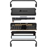 Corsair 64 Go DDR4-3600 Quad-Kit, Mémoire vive Noir, 64 Go, 4 x 16 Go, DDR4, 3600 MHz, 288-pin DIMM