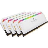 Corsair 64 Go DDR4-3600 Quad-Kit, Mémoire vive Blanc, CMT64GX4M4K3600C18W, Dominator Platinum RGB, XMP 2.0