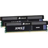 Corsair 8 Go DDR3-1600 Kit, Mémoire CMX8GX3M2A1600C9, XMS3, Lite retail, Détail Lite
