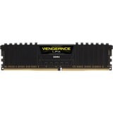 Corsair 8 Go DDR4-2400 (1x 8 Go) mémoire vive Noir, CMK8GX4M1A2400C14, XMP 2.0