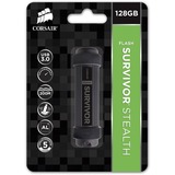 Corsair Flash Survivor Stealth 128 Go, Clé USB Noir, CMFSS3B-128GB