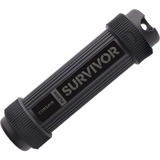 Corsair Flash Survivor Stealth X2 512GB USB 3.0, Robuste Lecteur Flash Noir, Clé USB Noir, 512 Go, USB Type-A, 3.2 Gen 1 (3.1 Gen 1), Casquette, 38 g, Noir