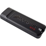 Corsair Flash Voyager GTX lecteur USB flash 1000 Go USB Type-A 3.2 Gen 1 (3.1 Gen 1) Noir, Clé USB Noir, 1000 Go, USB Type-A, 3.2 Gen 1 (3.1 Gen 1), 440 Mo/s, Casquette, Noir
