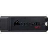 Corsair Flash Voyager GTX lecteur USB flash 256 Go USB Type-A 3.2 Gen 1 (3.1 Gen 1) Noir, Clé USB Noir, 256 Go, USB Type-A, 3.2 Gen 1 (3.1 Gen 1), 440 Mo/s, Casquette, Noir