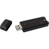 Corsair Flash Voyager GTX lecteur USB flash 256 Go USB Type A 3.2 Gen 1 3.1 Gen 1 Noir Cle USB Noir 256 Go USB Type A 3.2 Gen 1 3.1 Gen 1 440 Mo s Casquette Noir