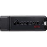 Corsair Flash Voyager GTX lecteur USB flash 512 Go USB Type-A 3.2 Gen 1 (3.1 Gen 1) Noir, Clé USB Noir, 512 Go, USB Type-A, 3.2 Gen 1 (3.1 Gen 1), 440 Mo/s, Casquette, Noir