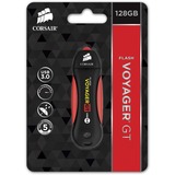 Corsair Flash Voyager GT 128 Go, Clé USB Noir/Rouge, CMFVYGT3C-128