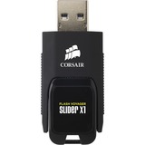 Corsair Flash Voyager Slider X1 256 Go, Clé USB Noir, CMFSL3X1-256Go