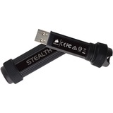 Corsair Survivor lecteur USB flash 1000 Go USB Type-A 3.2 Gen 1 (3.1 Gen 1) Noir, Clé USB Noir, 1000 Go, USB Type-A, 3.2 Gen 1 (3.1 Gen 1), Casquette, Noir