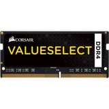 Corsair ValueSelect 8 Go DDR4-2133 (1x 8 Go) mémoire PC portable Noir, CMSO8GX4M1A2133C15, SO-DIMM