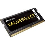 Corsair ValueSelect 8 Go DDR4-2133 (1x 8 Go) mémoire PC portable Noir, CMSO8GX4M1A2133C15, SO-DIMM