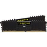 Corsair Vengeance LPX 16 Go DDR4-2400 (2x 8 Go) mémoire vive Noir, CMK16GX4M2A2400C16, XMP 2.0