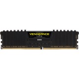 Corsair Vengeance LPX 4GB DDR4-2400 module de mémoire 4 Go 1 x 4 Go 2400 MHz, Mémoire vive Noir, 4 Go, 1 x 4 Go, DDR4, 2400 MHz, 288-pin DIMM, Noir