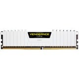 Corsair Vengeance LPX Series Low Profile 16 Go (2x 8 Go) DDR4 2666 MHz CL16, Mémoire vive Blanc, Kit Dual Channel 2 barrettes de RAM DDR4 PC4-21300