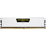 Corsair Vengeance LPX Series Low Profile 16 Go (2x 8 Go) DDR4 3200 MHz CL16, Mémoire vive Blanc, Kit Dual Channel 2 barrettes de RAM DDR4 PC4-25600