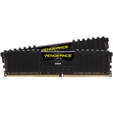 Corsair Vengeance LPX Series Low Profile 16 Go, Mémoire vive Noir, 2 x 8 Go