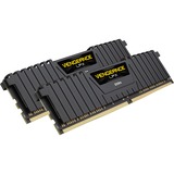 Corsair Vengeance LPX Series Low Profile 32 Go (2x 16 Go) DDR4 2400 MHz CL14, Mémoire vive Noir, Kit Dual Channel 2 barrettes de RAM DDR4 PC4-19200