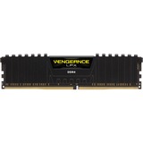 Corsair Vengeance LPX Series Low Profile 8 Go (2x 4 Go) DDR4 2400 MHz CL14, Mémoire vive Noir, Kit Dual Channel 2 barrettes de RAM DDR4 PC4-19200