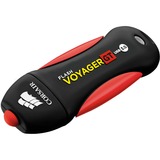 Corsair Voyager GT lecteur USB flash 1000 Go USB Type-A 3.2 Gen 1 (3.1 Gen 1) Noir, Rouge, Clé USB Noir/Rouge, 1000 Go, USB Type-A, 3.2 Gen 1 (3.1 Gen 1), 400 Mo/s, Casquette, Noir, Rouge