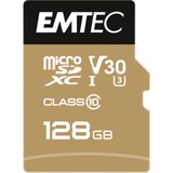 Emtec SpeedIN PRO 128 Go MicroSDXC UHS-I Classe 10, Carte mémoire 128 Go, MicroSDXC, Classe 10, UHS-I, 95 Mo/s, 85 Mo/s