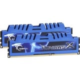 G.Skill 16 Go DDR3-1600 Kit, Mémoire vive F3-1600C9D-16GXM, RipjawsX, XMP, Détail Lite