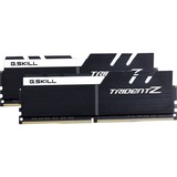 G.Skill 16 Go DDR4-3200 Kit, Mémoire vive Noir/Blanc, F4-3200C16D-16GTZKW, Trident Z, XMP 2.0